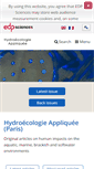 Mobile Screenshot of hydroecologie.org